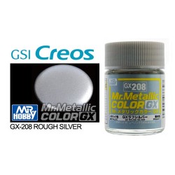 Mr Hobby Mr Metallic  Color GX Metal Rough Silver (18ml)