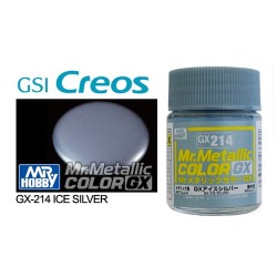 Mr Hobby Mr Metallic  Color GX Metal Ice Silver (18ml)