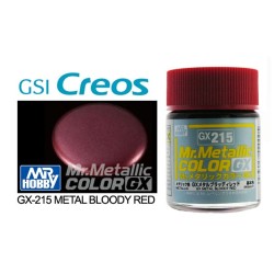 Mr Hobby Mr Metallic  Color GX Metal Bloody Red (18ml)