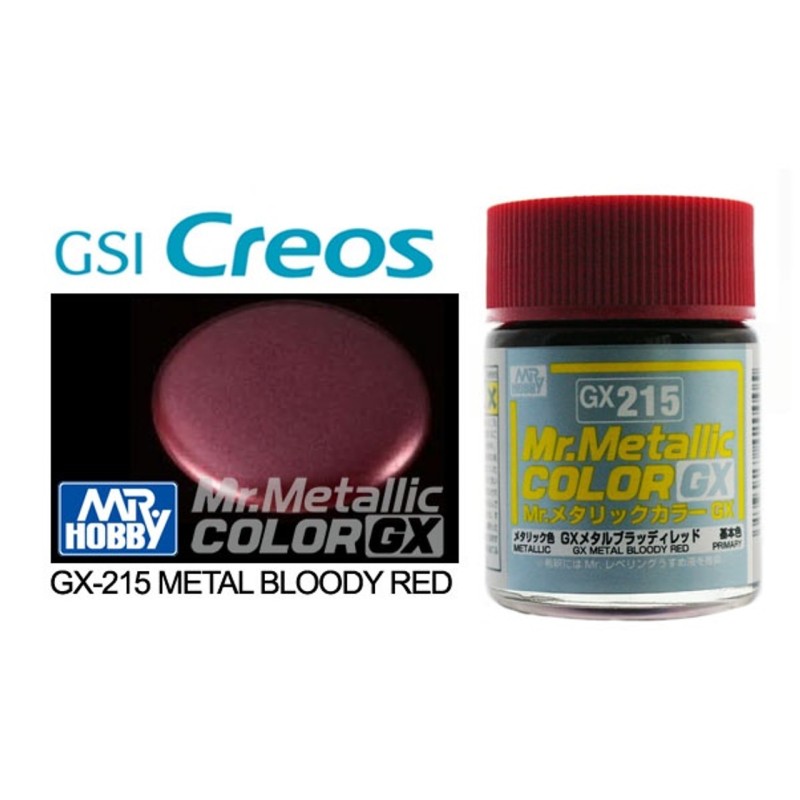 Mr Hobby Mr Metallic Color GX Metal Bloody Red (18ml)