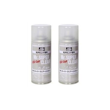 Mr Super Clear UV CUT spray