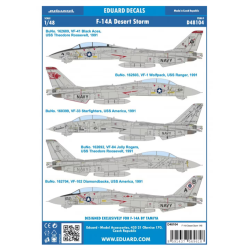 Eduard 1/48 Calcas F-14A Desert Storm (Tamiya)