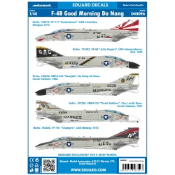 Eduard 1/48 Calcas F-4B Good Morning Da Nang (Tamiya)