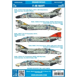 Eduard 1/48 Decals F-4B (Tamiya)