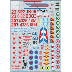 Begemot Decals 1/48 Decals Mikoyan MiG-21 Fishbed ( 18)