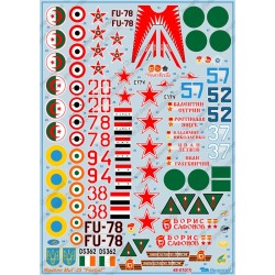 Begemot decals 1/48 Mikoyan MiG-25 "Foxbat"