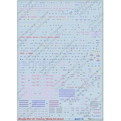 Begemot 1/48 Mikoyan MiG-29 family full stencil data.