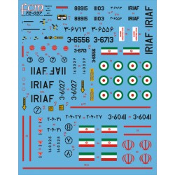 FCM 1/72 Decals Grumman F-14A Tomcat Iran