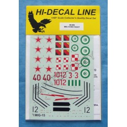 Hi-Decal 1/48 Decals  Mikoyan MiG-15