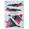 Syhart 1/48 Decals Dassault Mirage 2000N n°353 125-AM "100 years EC 2/4 La Fayette" (Ramex Delta 2016)