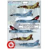 Syhart 1/48 Decals Mirage 2000P/DP "Peruvian Air Force" Bonus : Mirage 2000P "25 Anos Mirage