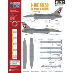 Two Bobs Calcas 1/48 Lockheed-Martin F-16C Block 50 - Robotines