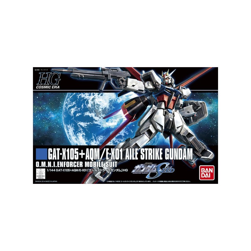 Bandai 1/144 HGCE Aile Strike Gundam model kit