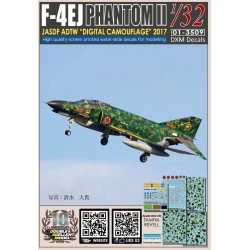 DXM Decal 1/32 F4EJ Phantom II JASDF ADTW "digital camouflage" 2017