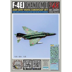 DXM Calca 1/48 F-4EJ Phantom II JASDF ADTW 'Digital Camouflage' 2017