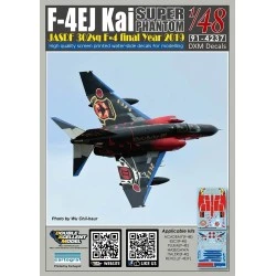 DXM Calca 1/48 JASDF F-4EJ KAI 302SQ Final Year 2019 "Black"