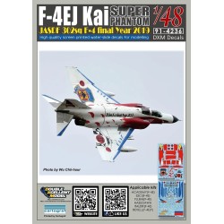 Calca 1/48 JASDF F-4EJ KAI 302SQ Final Year 2019 "White"