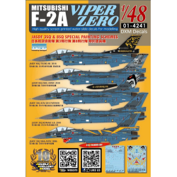 DXM Calca 1/48 JASDF F-2A Viper Zero 3SQ/8SQ Special Schemes