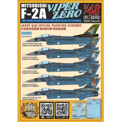 DXM Calca 1/48 JASDF F-2A Viper Zero 6SQ Special Schemes