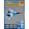 DXM Decals 1/48 Ukrainian Air Force Su-27 Digital Camouflage Scheme