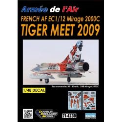 DXM Calca 1/48 French AF M2000C EC1/12 Tigermeet 2009