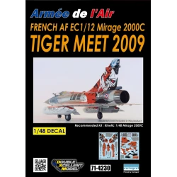 DXM Calca 1/48 French AF M2000C EC1/12 Tigermeet 2009