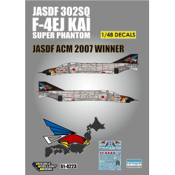 DXM Decals 1/48 JASDF F-4EJ KAI ACM 2007 winner