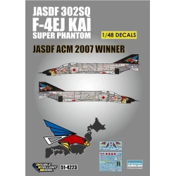 DXM Decals 1/48 JASDF F-4EJ KAI ACM 2007 winner