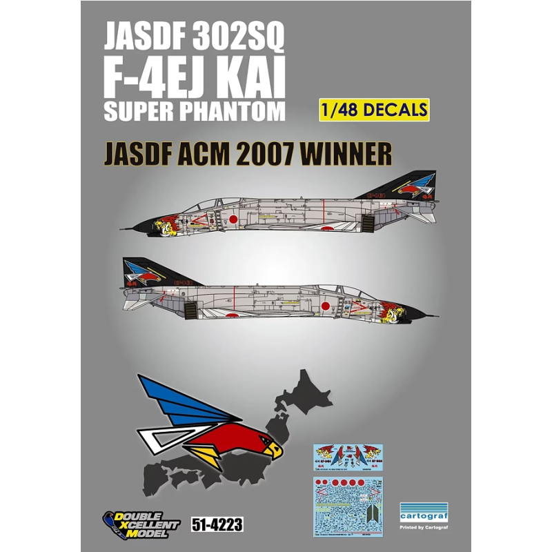 DXM Decals 1/48 JASDF F-4EJ KAI ACM 2007 winner