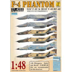 DXM Decals HAF & IRIAF F-4E/RF-4E Phantom Collection