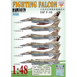 DXM Calca 1/48 IAF F-16 Fighting Falcon Collection - Robotines