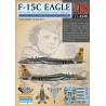 DXM Decals 1/48 USAF 173FW Anniversary "David R. Kingsley" McDonnell Douglas F-15C