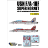 Calca 1/48 USN F/A-18F Super Hornet VFA-102 Diamondbacks Anniversary