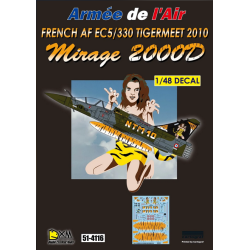 DXM Decals 1/48 Mirage 2000D French AF EC05/330 TigerMeet 2010