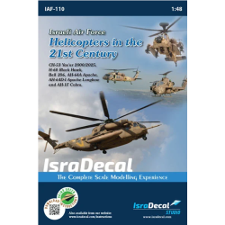 Isradecal 1/48 Decals  IAF Helicopers in 21st Century.