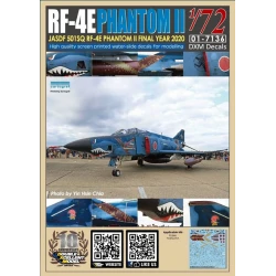 Calcas 1/72  JASDF RF-4E Phantom II 501SQ Final Year 2020 47-6905(Sea Camo)