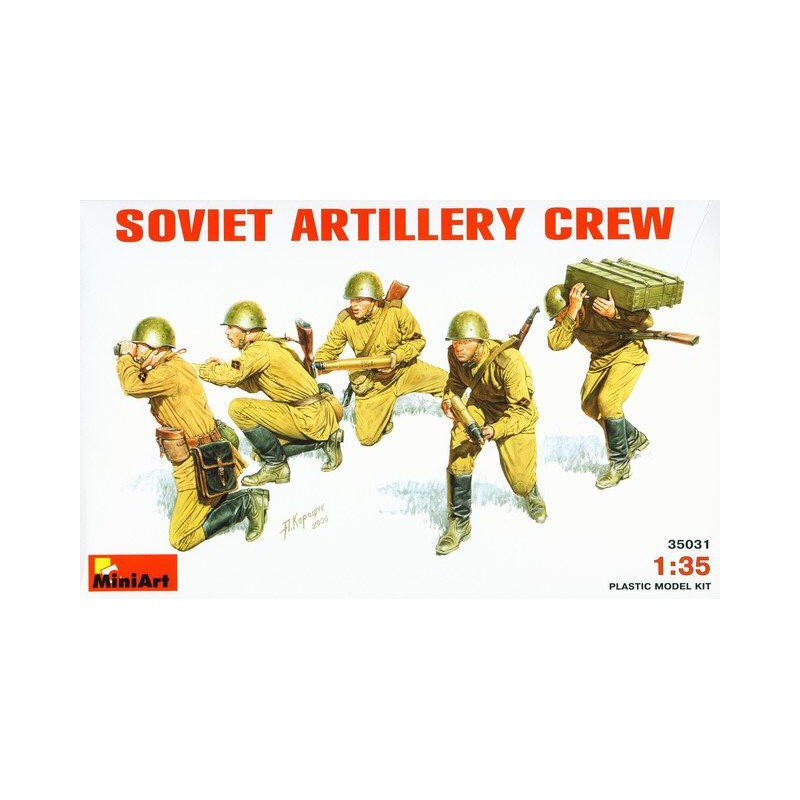 MiniArt 1/35 Soviet Artillery Crew