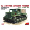 Miniart 1/35 Ya-12 Soviet Artillery Tractor Early Production