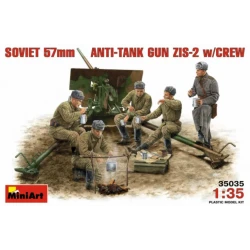 Miniart 1/35 Soviet 57mm ZIS 2 & Crew at Rest