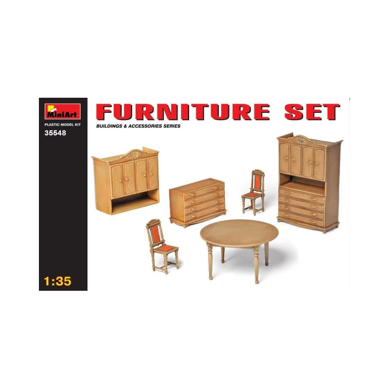 Miniart 1/35 Furniture set