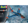 Maqueta de avión 1/48 F-86D "Dog Sabre" de Revell