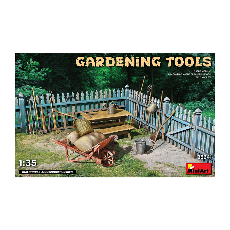 Miniart 1/35 Gardening Tools