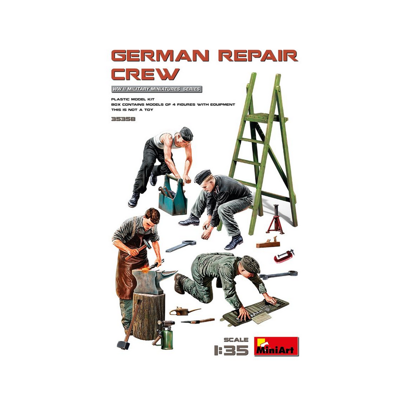 Miniart 1/35 German Repair Crew