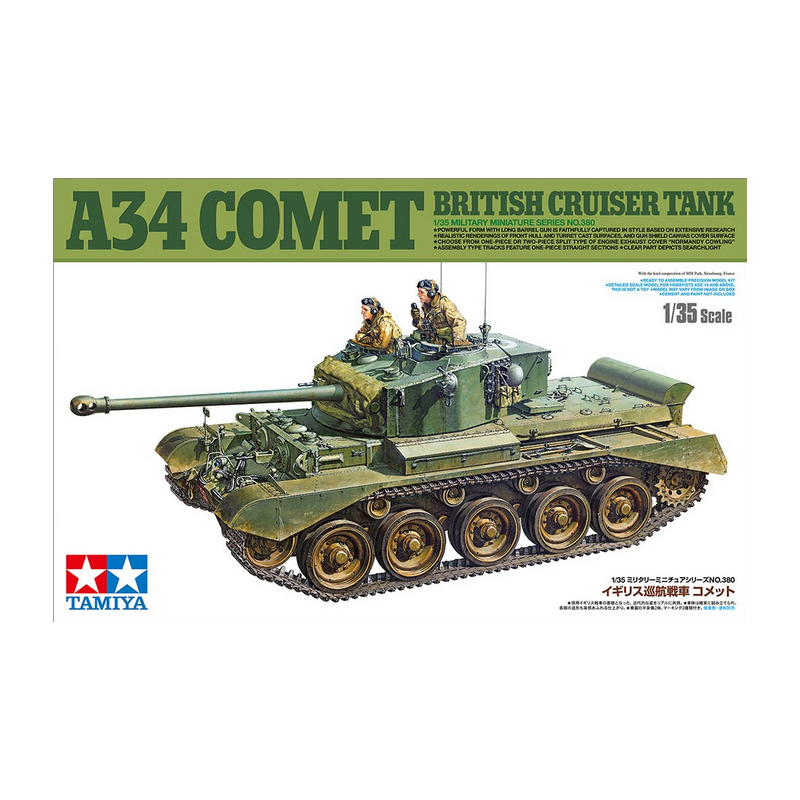 Tamiya 1/35 MM British Cruiser Tank A34 Comet