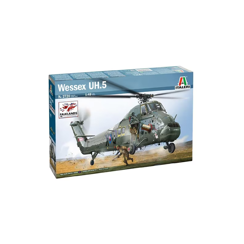 Italeri 1/48 Wessex HU.5 Falklands 40th Anniversary helicopter model kit