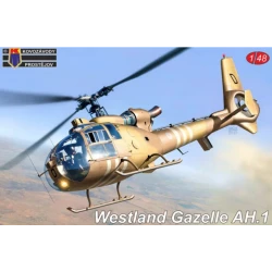 Kovozávody 1/48 Westland Gazelle AH.1 helicopter model kit