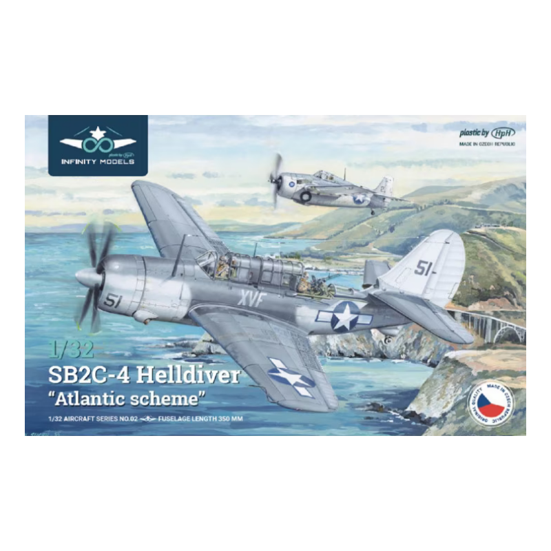 Infinity Models 1/32 SB2C-4 Helldiver Atlantic Scheme