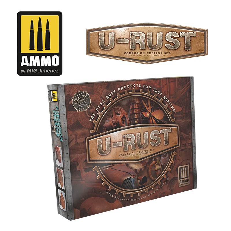 Ammo Mig U-RUST Set de Creación de Corrosión