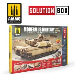 Ammo Mig  Modern US Military Sand Scheme Solution Box