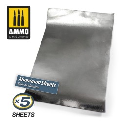 Ammo Mig ALUMINIUM SHEETS 280x195 mm